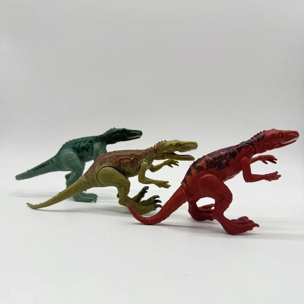 Jurassic World Fallen Kingdom Attack Pack Herrerasaurus Green Red & More Toy Lot